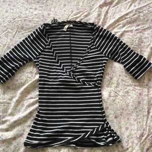 Free people 3/4 sleeve top